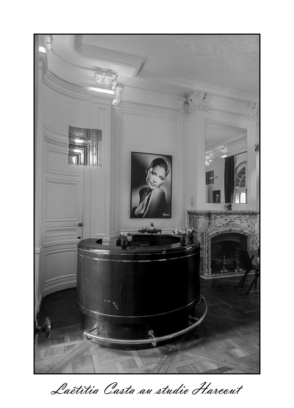 Laëtitia Casta au Studio Harcourt