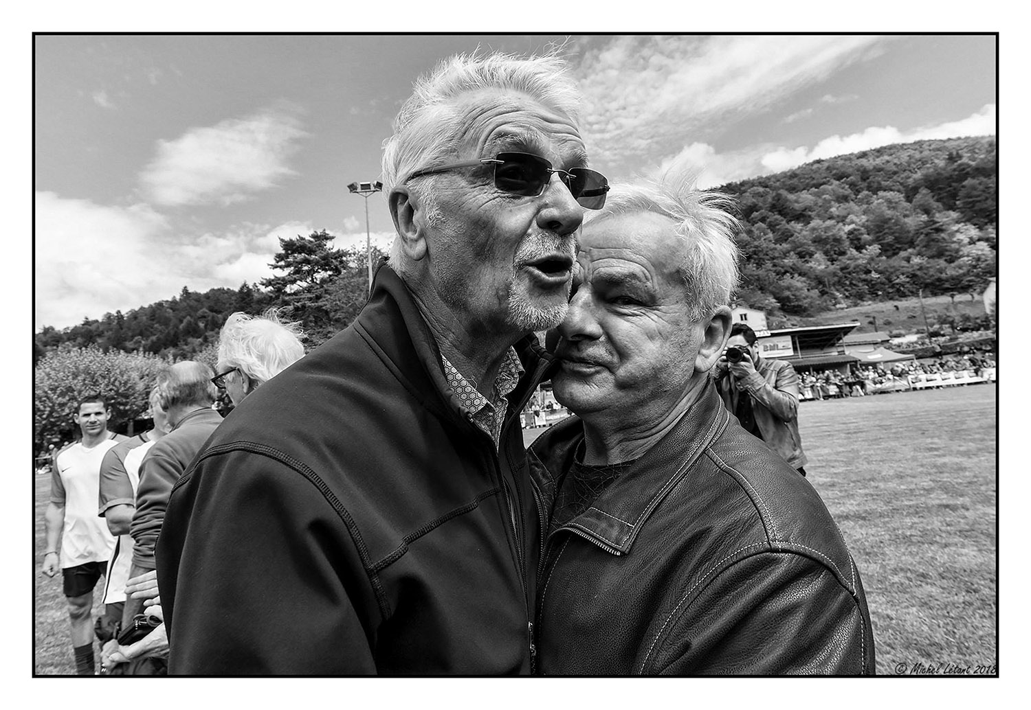 Aimé Jacquet et Georges Bereta