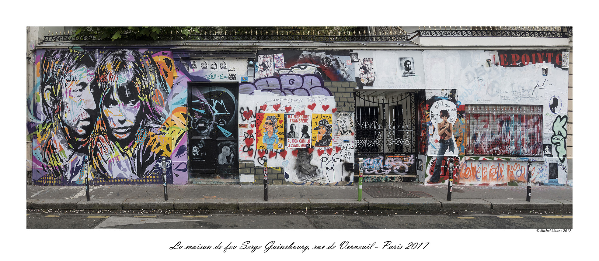 Maison de Serge Gainsbourg rue de Verneuil